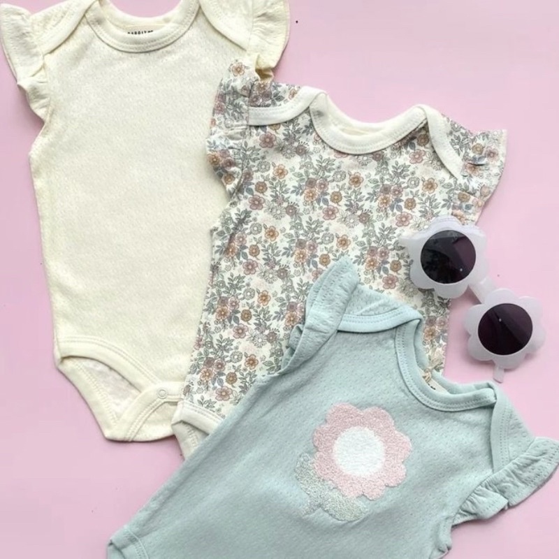 Jumper Short Sleeve Rabbit and Bear Girl 0-9 Bulan - Jumper Rabbit and Bear - Jumper L