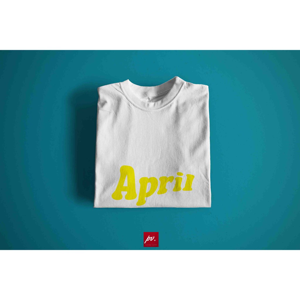 KAOS Korea April Pucima Pria/Wanita/Anak