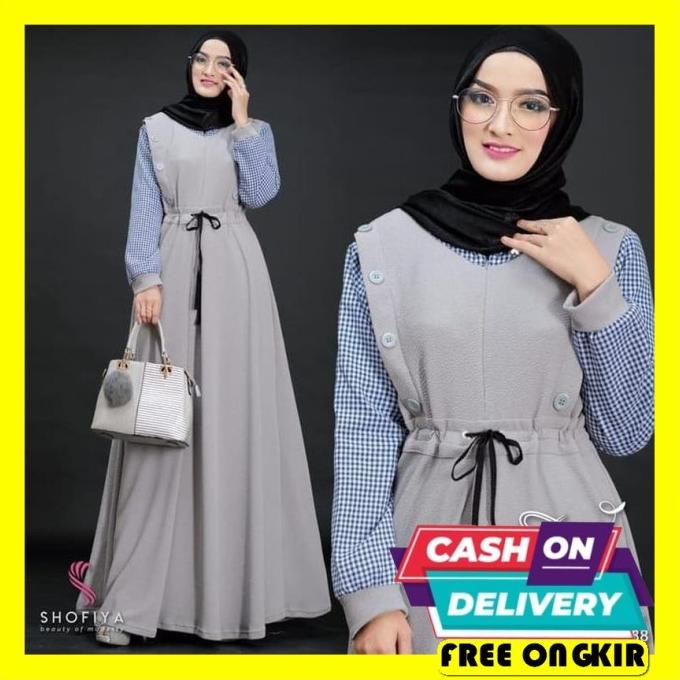 COD Muslim Gamis Gamus Baju Dres Wanita Baju Wanita Remaja Games Terbaru S