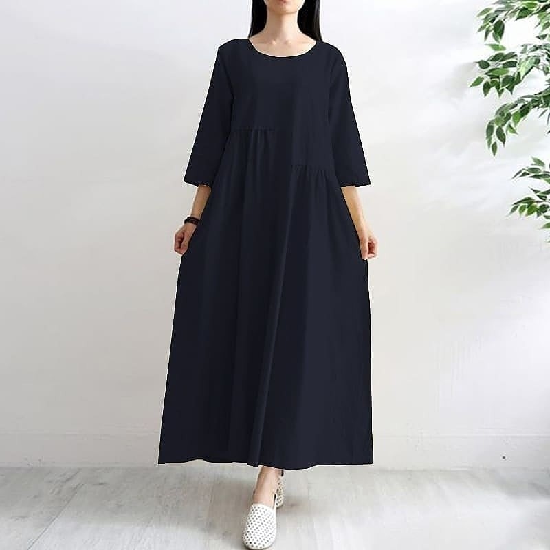 Baju tunik wanita bahan katun toyobo