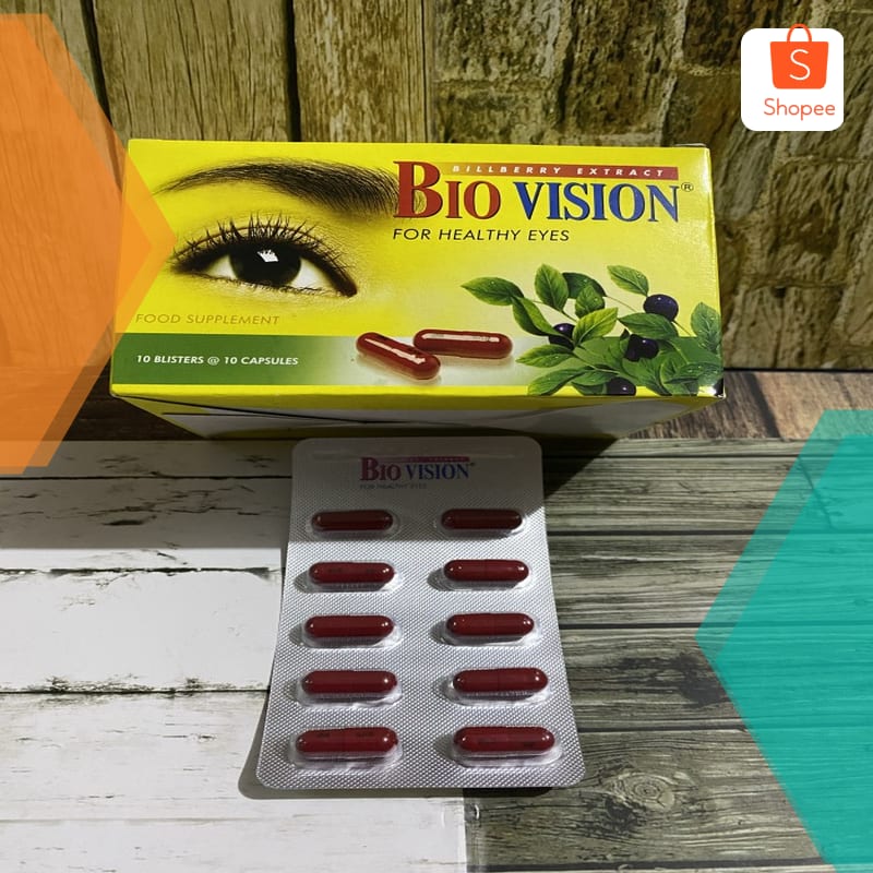 Bio vision vitamin mata strip Terlaris