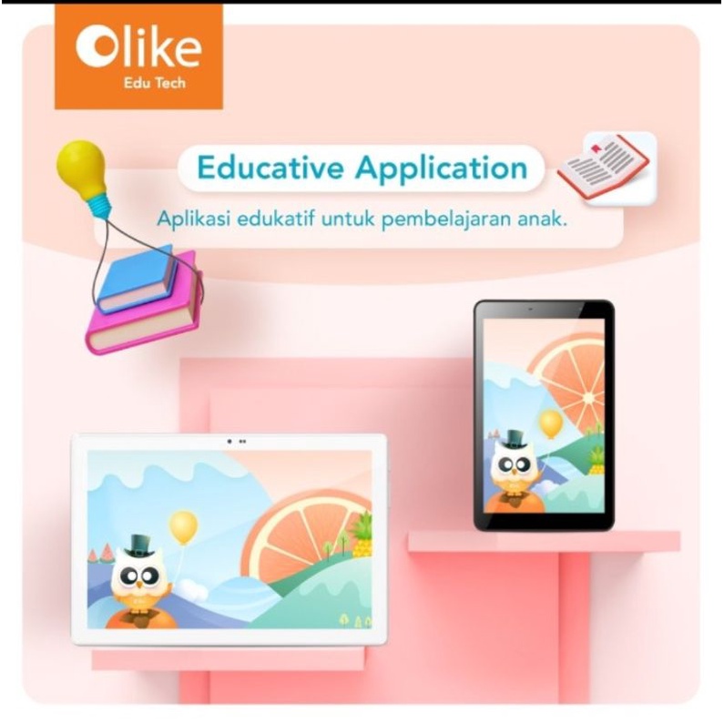 Tab Tablet Olike EduTab E3 10 Inch Ram 4/64GB up to 512GB Baterai 7200MaH Garansi Resmi