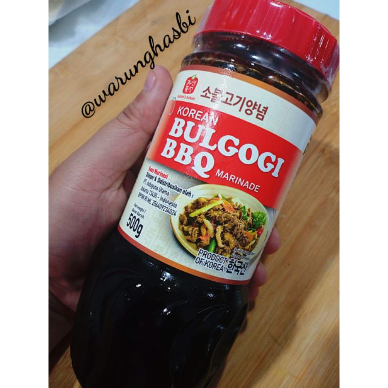 

jinsung korean bulgogi barbequr sauce 500gr