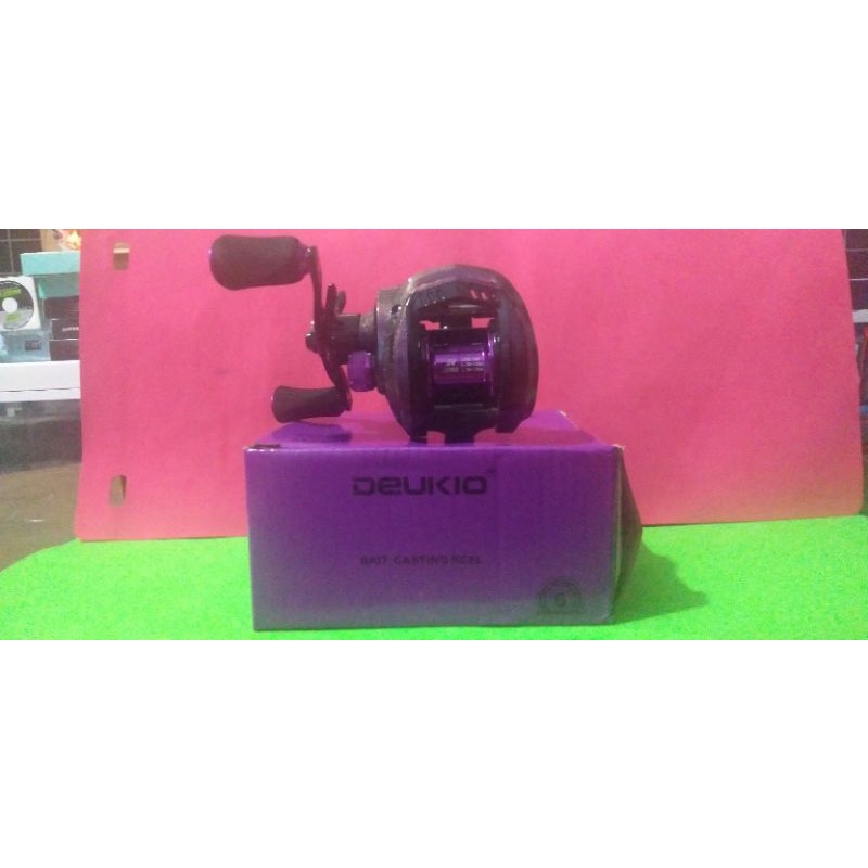 REEL PANCING BC BAITCASTING MERK DEUKIO SV 2000 L