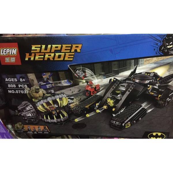 Lego Kw Batman Killer Croc Sewer Smash Lepin 07037
