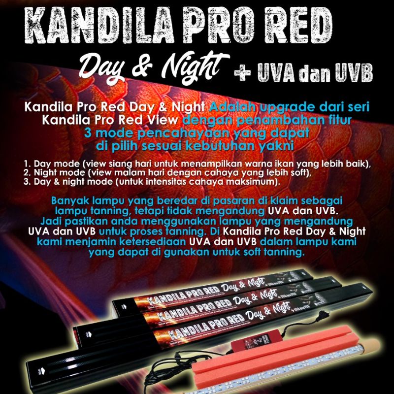 Lampu Kandila Pro Red Day&Night PLUS 1000 26W
