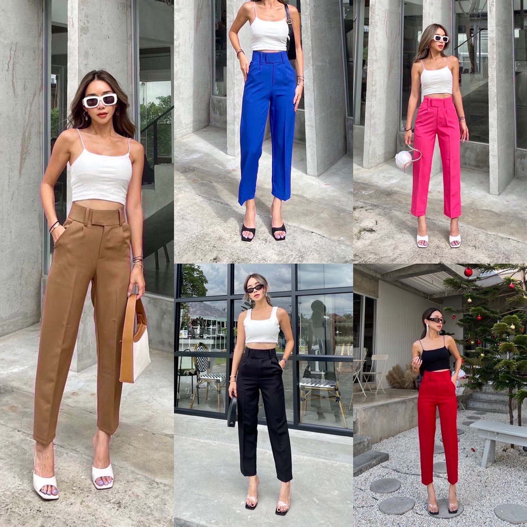 Ready Promthong Amanda Hw Pants - Celana Merk Promthong BKK