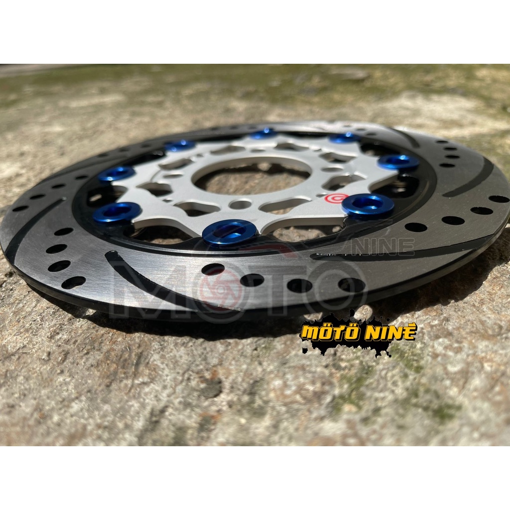 Disc N22 Ukuran 220mm - Disck Disk Piringan Cakram Depan Ukuran 220 mm Universal Motor Matic &amp; Bebek Jupiter Mx Mio Beat Scoopy  Vario 110 Vario 125 Vario 150 2018 Vega Spacy Genio DLL