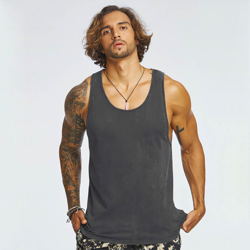 BLOOD + BONE - Novacane Singlet - Black