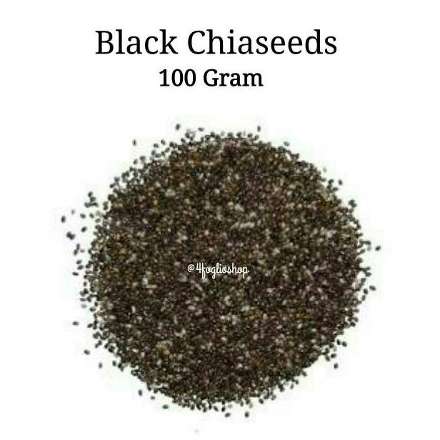 

Organic Black Chia Seeds 100 Gram (Certified)
