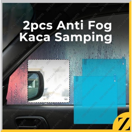 Anti Fog Kotak Anti Embun Kaca Samping Spion Anti Embun Kaca Pengemudi Mobil Besar Universal 20CM X 17,5CM