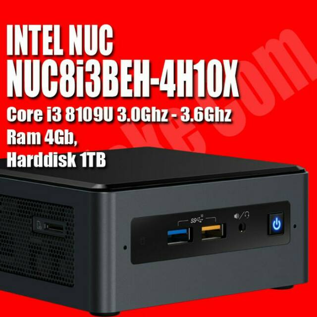 INTEL NUC NUC8I3BEH-4H10X MINI PC CORE I3 COFFELAKE