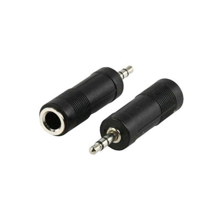 Jack Connector/Adapter Microphone/TOA 6.5 mm to Jack Stereo 3.5 mm