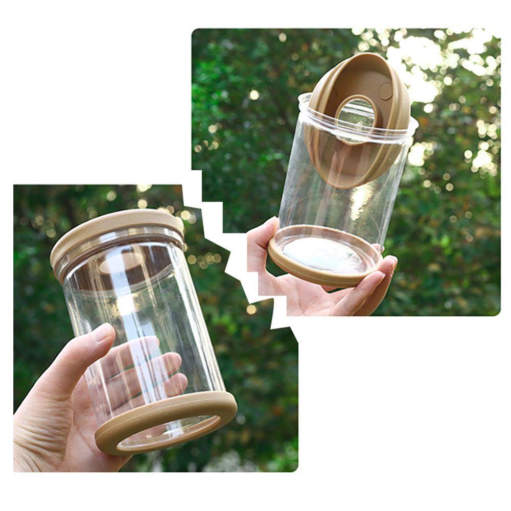 Quinton Home Decor 1pcs Kaca Imitasi Segar Kecil Transparan Untuk Perlengkapan Taman Tanaman Air Indoor/Outdoor