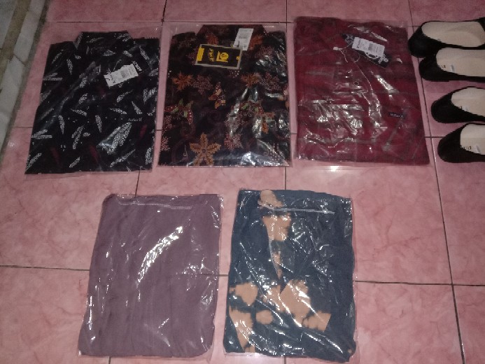 Kemeja Pria Kemeja Lengan Pendek Kemeja Batik Premium