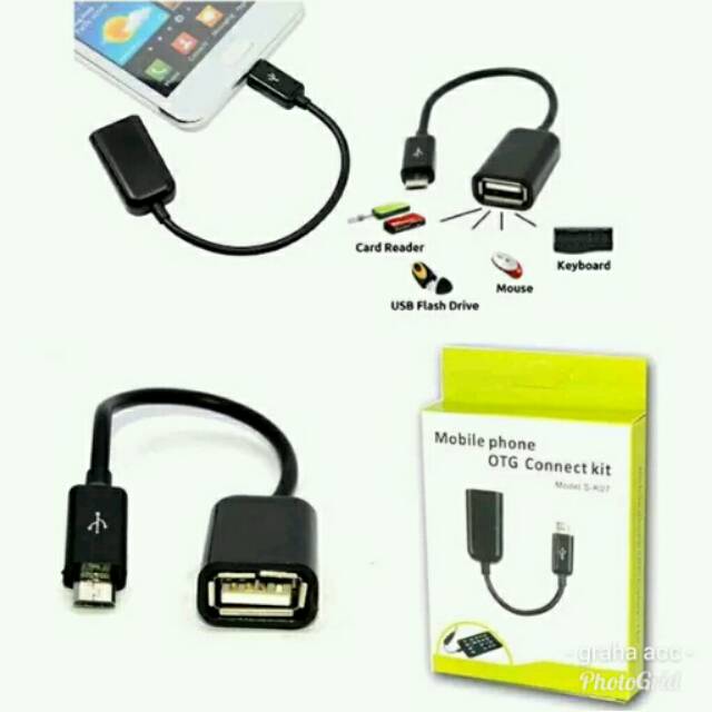 KABEL OTG CONNECT KIT MICRO USB ON-THE-GO