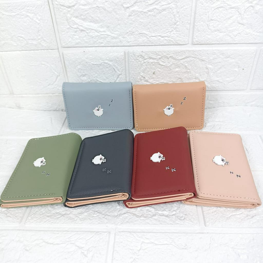 AND / COD / Dompet Lipat Wanita Import Dompet Perempuan Motif Lucu Dompet Lipat Wanita Mini Murah D103