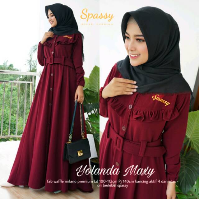 Maxy Dress Yolanda by Spassy, Waffle Milano Melar