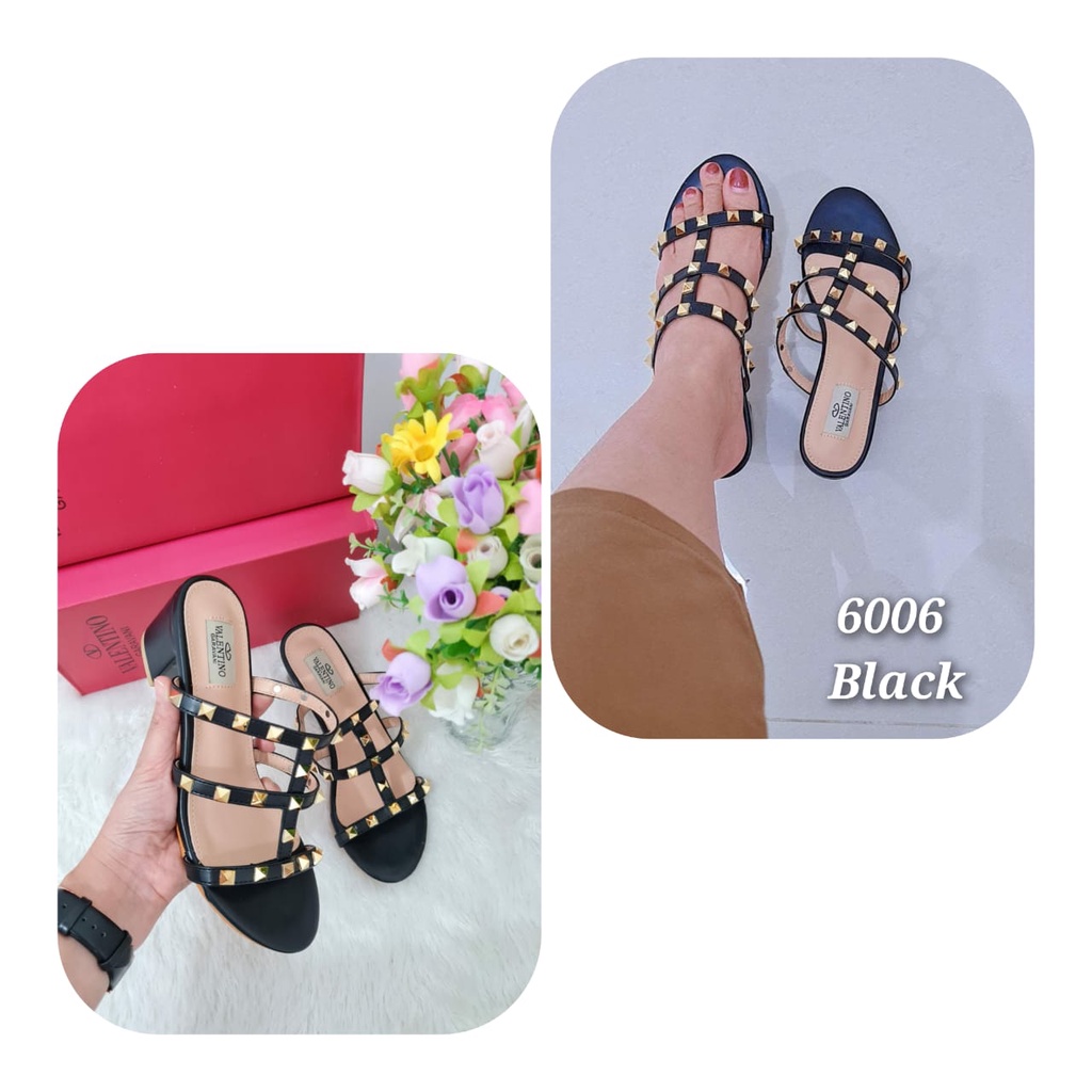 SANDAL WANITA IMPORT TAPAK TAHU VALEN KODE 6006