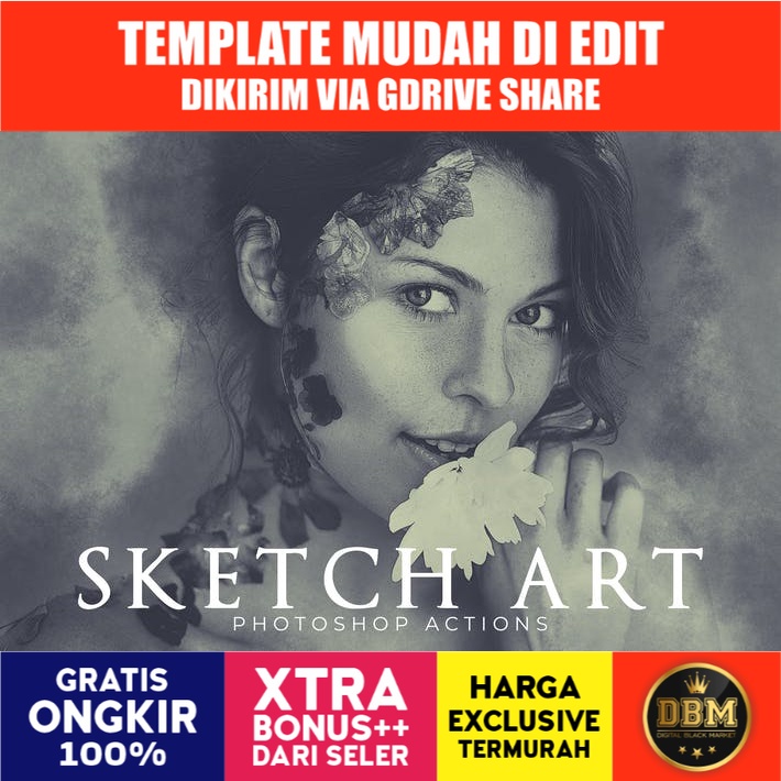 Sketch Art - Photoshop Actions