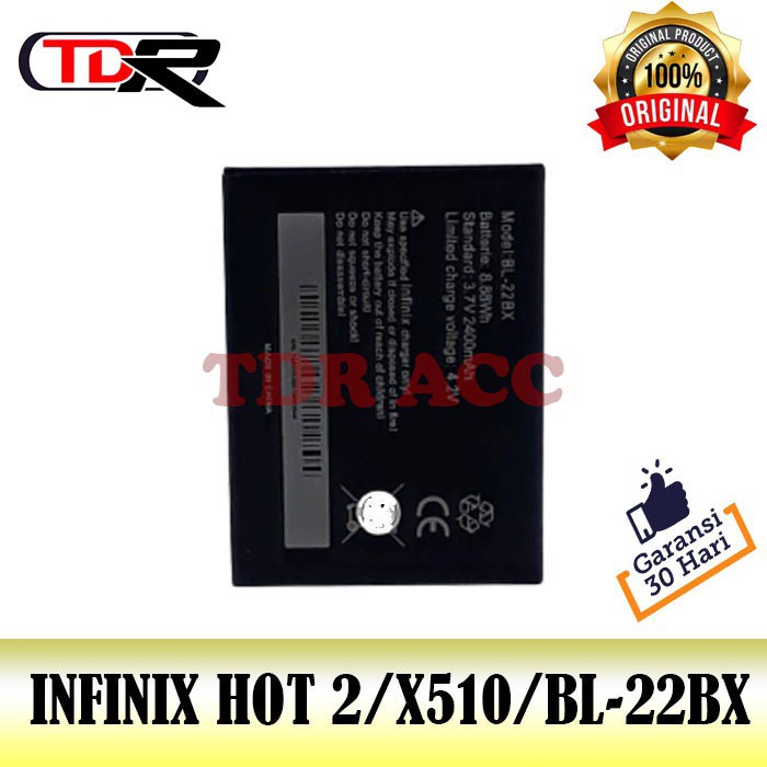 BATRE - BATRAI - BATERAI INFINIX HOT 2 /X510/BL-22BX