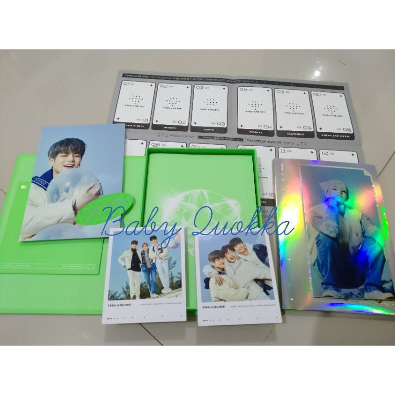 [Ready] Album Only TREASURE - 1st Full Album [THE FIRST STEP : TREASURE EFFECT]