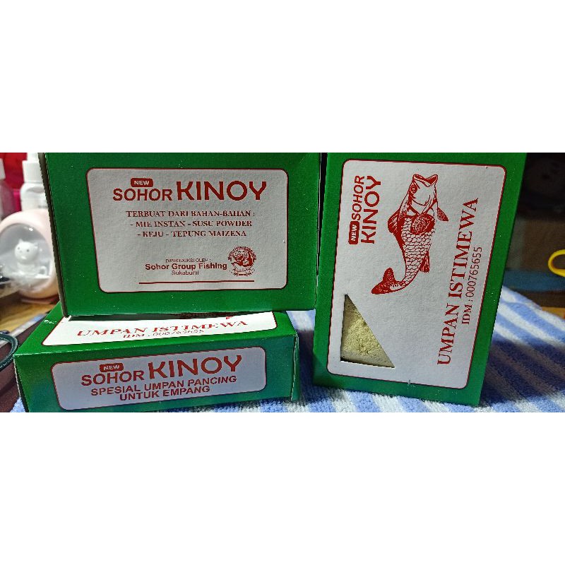 2 pcs Umpan New Sohor Kinoy Dus Hijau