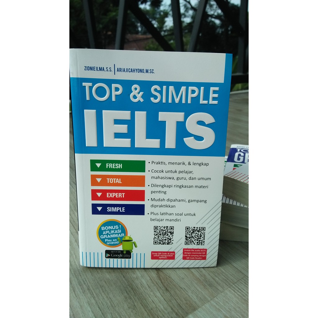 6.6 SALE! BUKU  BAHASA INGGRIS TOEFL IELTS GRAMMAR  & CONVERSATION (DAPAT 4 BUKU)-IELTS