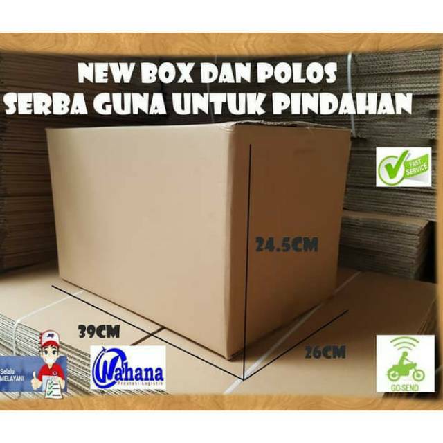 

kardus box polos aqua gelas uk P39xL26xT24.5