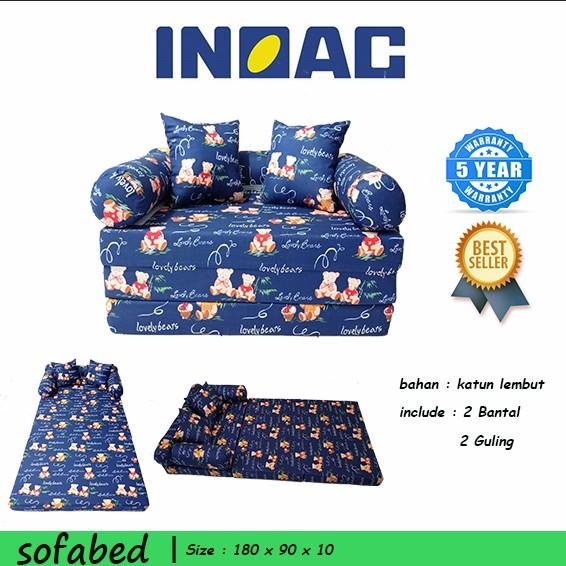 Sofabed Busa Inoac 90 X 180 X 10 Garansi 5 Tahun