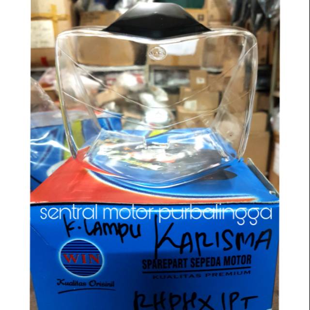 Kaca mika lampu depan honda karisma x karisma d 2002-2006 karisma 125