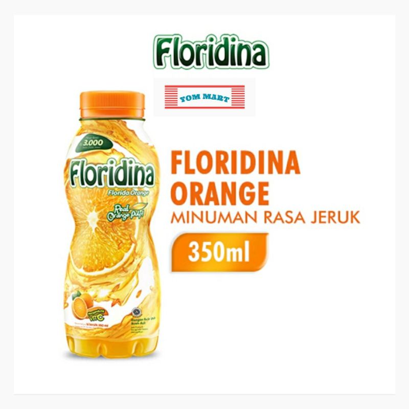 

FLORIDINA ORANGE 350ML | MINUMAN RASA JERUK