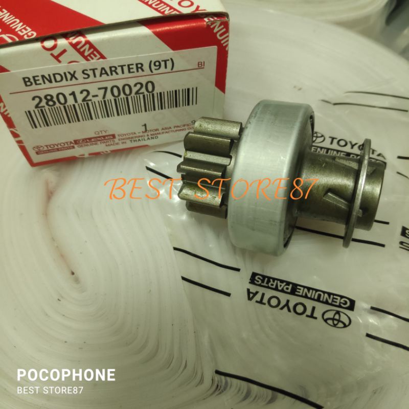 BENDIX STARTER BENDIX 9T TOYOTA KIJANG ASLI 1PC