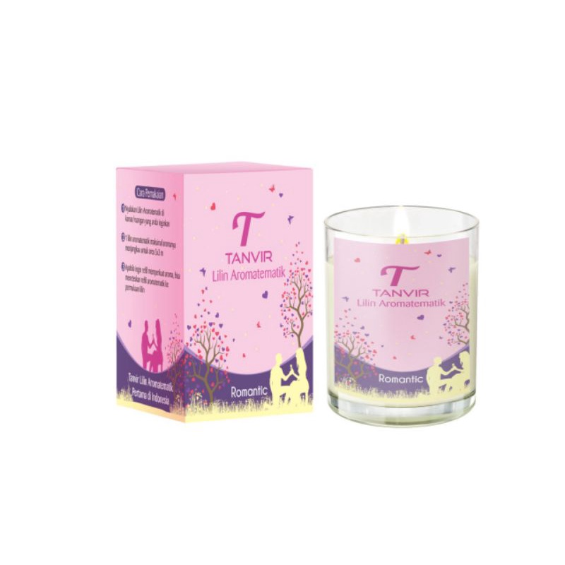 Tanvir lilin aromaterapi aesthetic 60gram souvenir lilin wangi candle