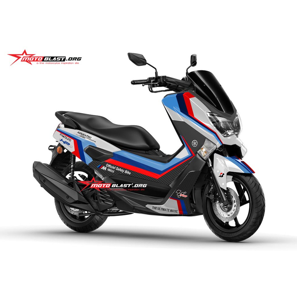 Decal Stiker Yamaha NMAX Livery Safety GP Full Body Motoblast