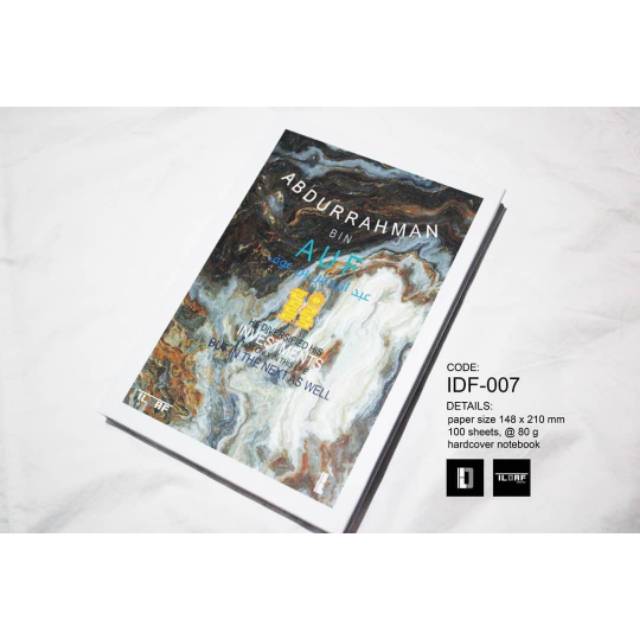 

Notebook Ildaf Hardcover Abdurrahman bin Auf