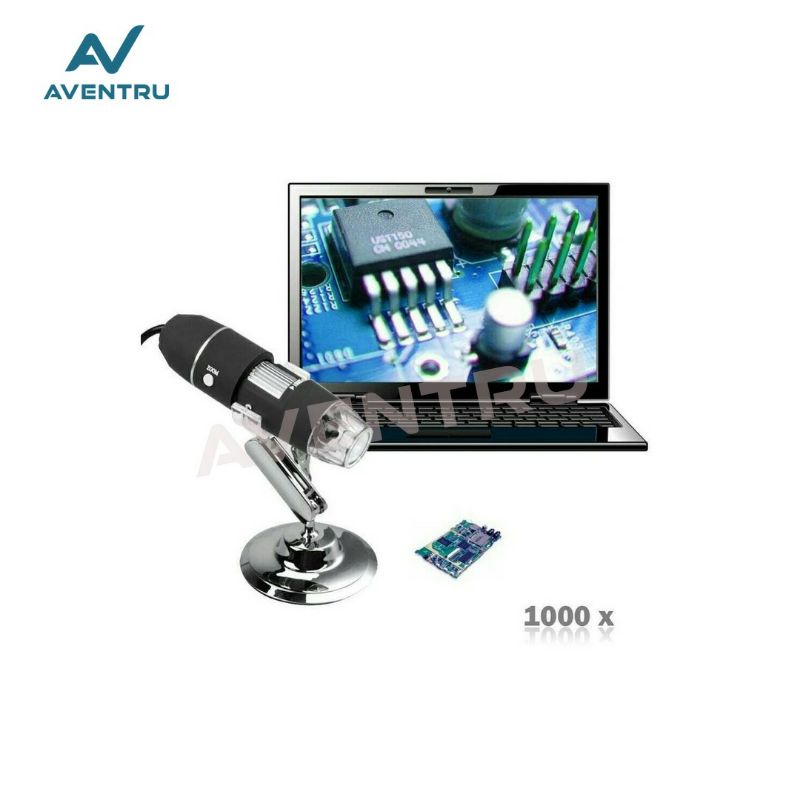 Digital Microscope Endoscope 1000x USB Mikroskop Endoskop LED