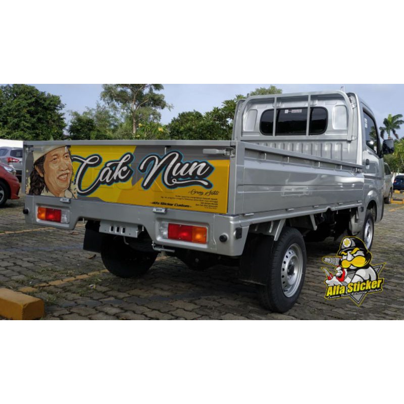sticker mobil pintu pick-up decal all pick-up pintu belakang Cak Nun