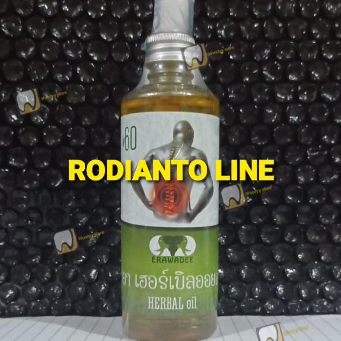 MINYAK SPRAY ERAWADEE 60- HRRBAL SPRAY ERAWADEE 85ML ASLI THAILAND rod14