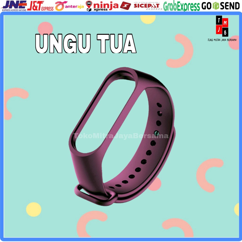 STRAP XIAOMI MI BAND 5 / 6 TALI JAM SILICONE PREMIUM HIGH QUALITY TPU POLYMER XIAUMI