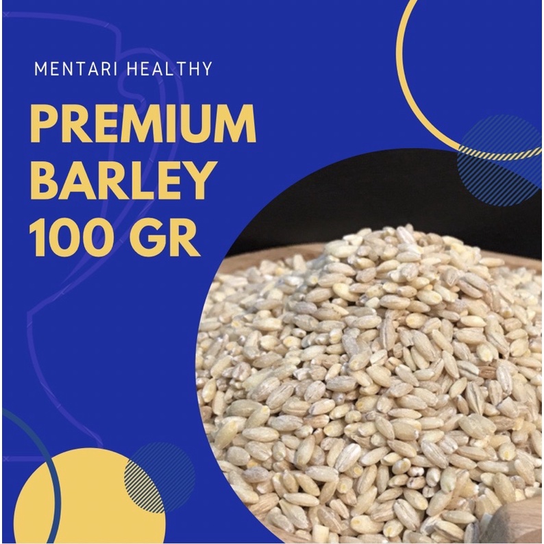 PREMIUM BARLEY / JALI-JALI 100gr (Hulled Barley) 100gr