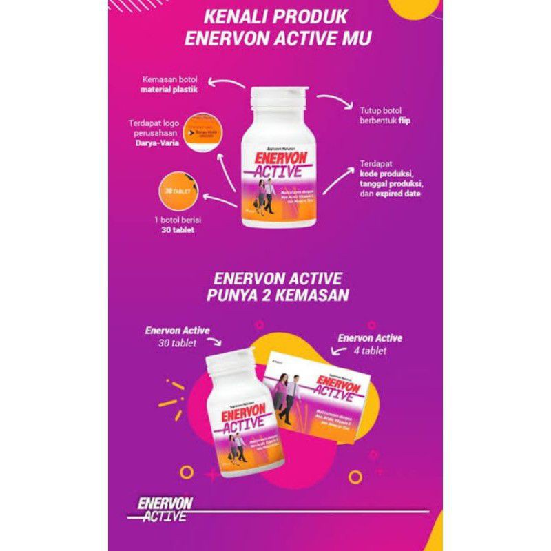 Enervon C Active Box 100 Tab