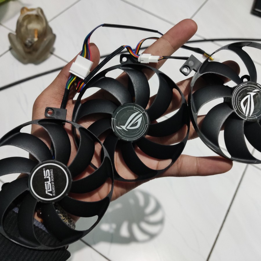 Fan Kipas Vga ASUS ROG Strix 88mm 7pin Rx 5600 xt 5700 xt