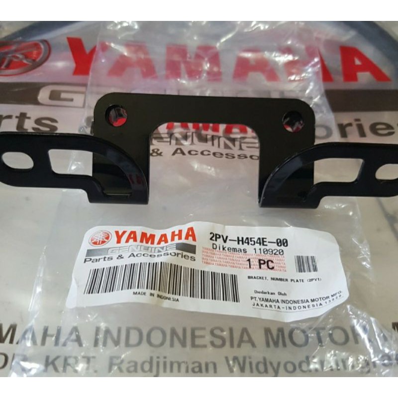 DUDUKAN PLAT NOMOR JUPITER MX KING ASLI ORI YAMAHA 2PV H454E 00