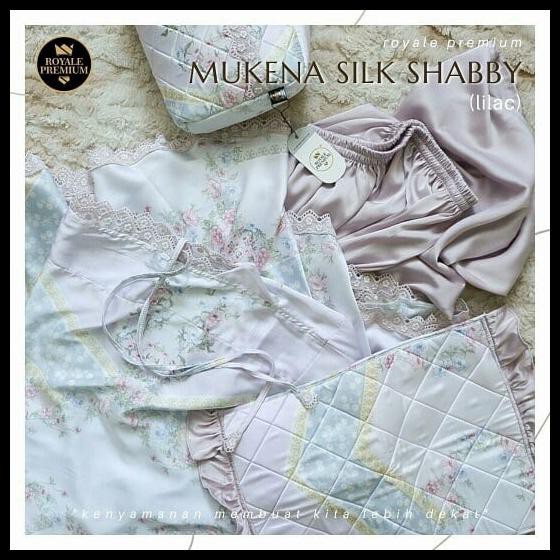 Mukena Silk Shabby Royale Premium Lilac