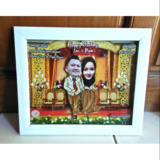 

Karikatur timbul wedding