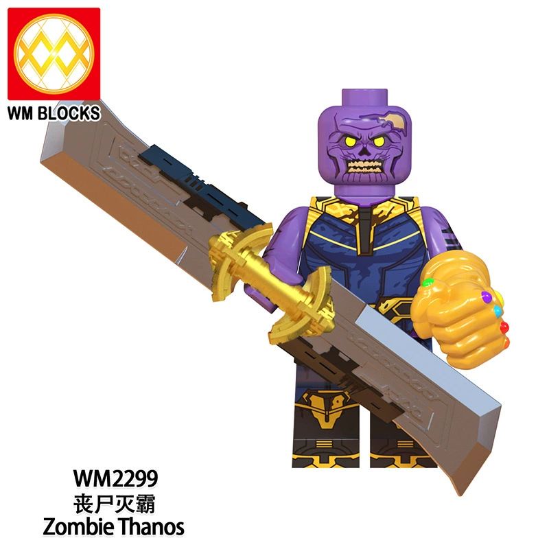 Mainan Anak Lego Iron Man Minifigure Murah WM6063 Ironman Minifigures Marvel Avengers Bricks Figure doctor strange wasp antman warmachine scarlet witch thor superman-Thanos WM2299