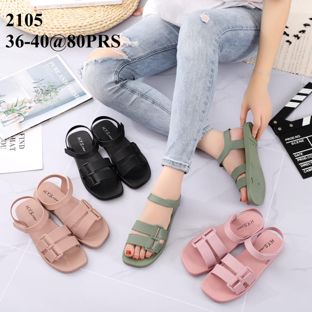 SANDAL TALI JELLY VEIRA IMPORT / SANDAL KARET