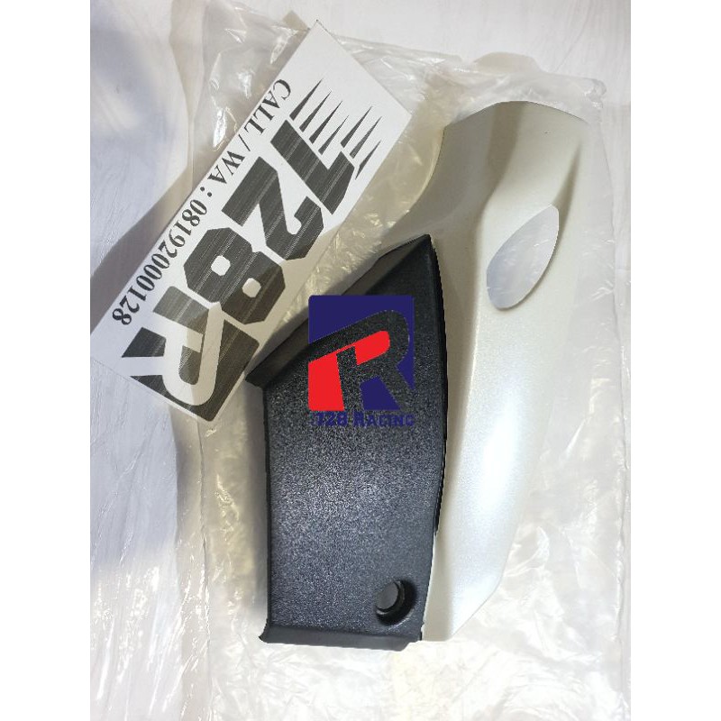 Box Accu Cover Samping Tutup Aki Yamaha F1zr Putih Lost Pack Non Ori Tembus Kode Part 4US ABS