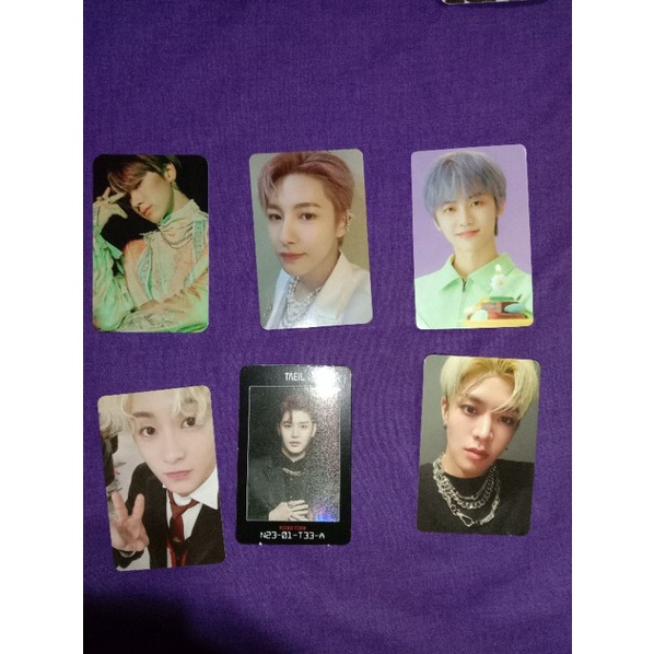 

NCT Jaemin Renjun Yuta Mark Taeil Ten Photocard Ac Card ID Card